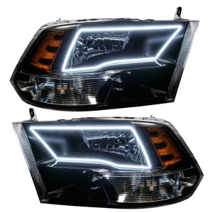 RAM 1500 Headlight Halo Kits - ORACLE Lighting - Pre-Assembled with Switchback - `09-`18 RAM 1500 Headlight Halo Kits - ORACLE Lighting - Pre-Assembled with Switchback - `09-`18